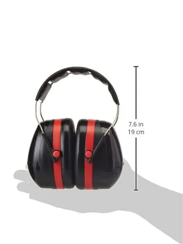 3M Peltor Optime III H540A - H54001, Casque anti bruit, Protection auditive de travail, SNR = 35 dB, Travaux de voirie, Chantiers, Aéroports, Noir, Taille unique