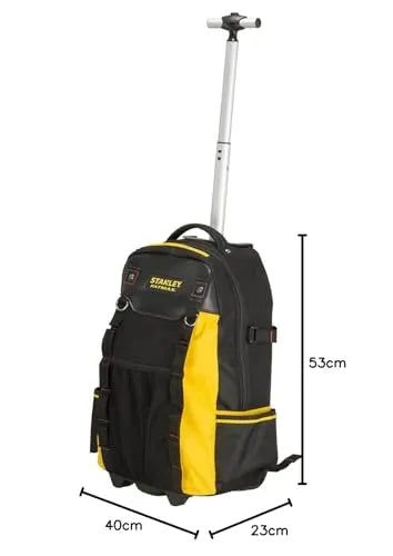 Sac à dos porte-outils à roulettes STANLEY FATMAX 1-79-215 – Mobilité et organisation pour les professionnels