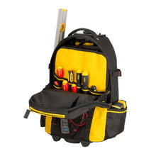 Charger l'image dans la galerie, Sac à dos porte-outils à roulettes STANLEY FATMAX 1-79-215 – Mobilité et organisation pour les professionnels
