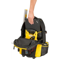 Charger l'image dans la galerie, Sac à dos porte-outils à roulettes STANLEY FATMAX 1-79-215 – Mobilité et organisation pour les professionnels