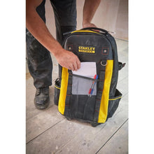 Charger l'image dans la galerie, Sac à dos porte-outils à roulettes STANLEY FATMAX 1-79-215 – Mobilité et organisation pour les professionnels