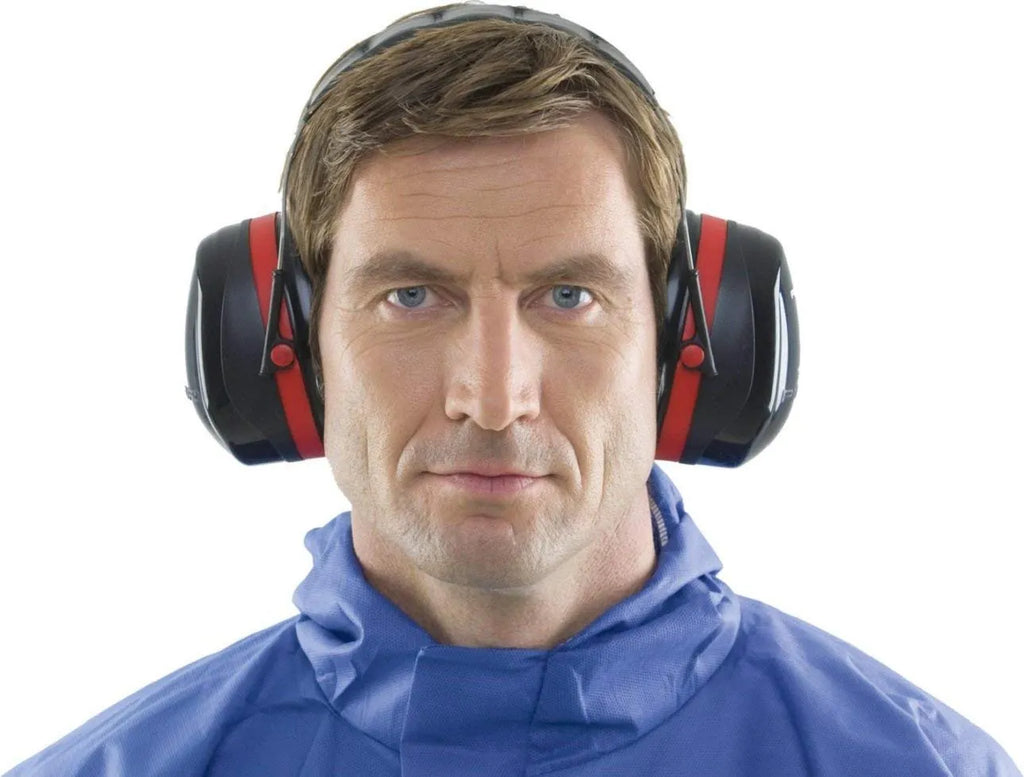 3M Peltor Optime III H540A - H54001, Casque anti bruit, Protection auditive de travail, SNR = 35 dB, Travaux de voirie, Chantiers, Aéroports, Noir, Taille unique