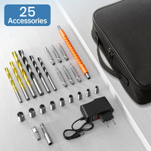Charger l'image dans la galerie, Perceuse Visseuse Sans Fil 20V – 2 Batteries 2.0Ah, 42Nm, 25+1 Réglages, 24 Accessoires