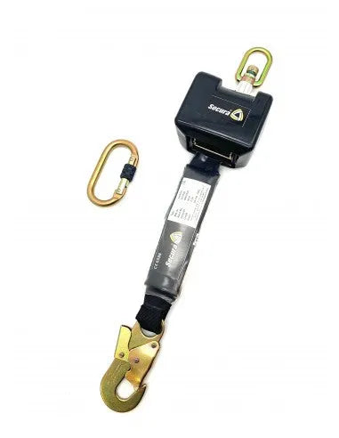 ABSORBEUR D'ENERGIE ANTI-CHUTE : Sécurité Maximale avec Mousqueton