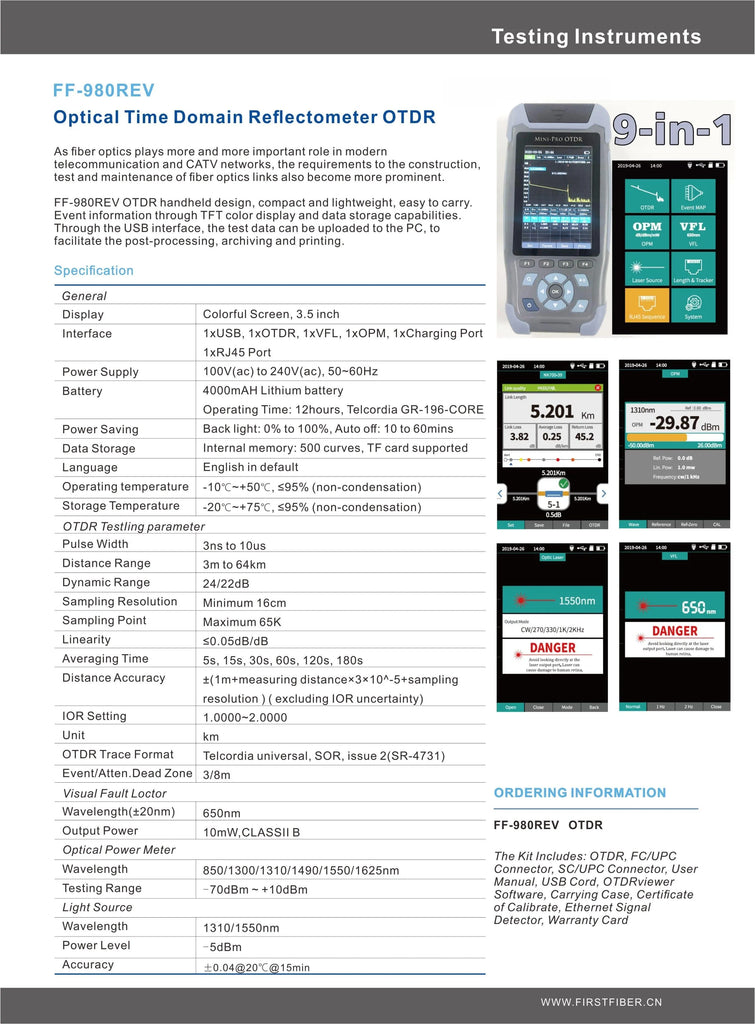 OTDR AMAFIBRE 2023