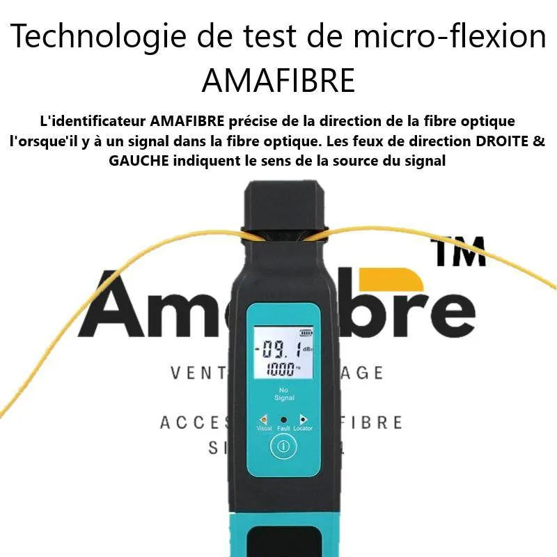 Pince Trafic Fibre Optique - Identificateur Signal Sans Déconnecter