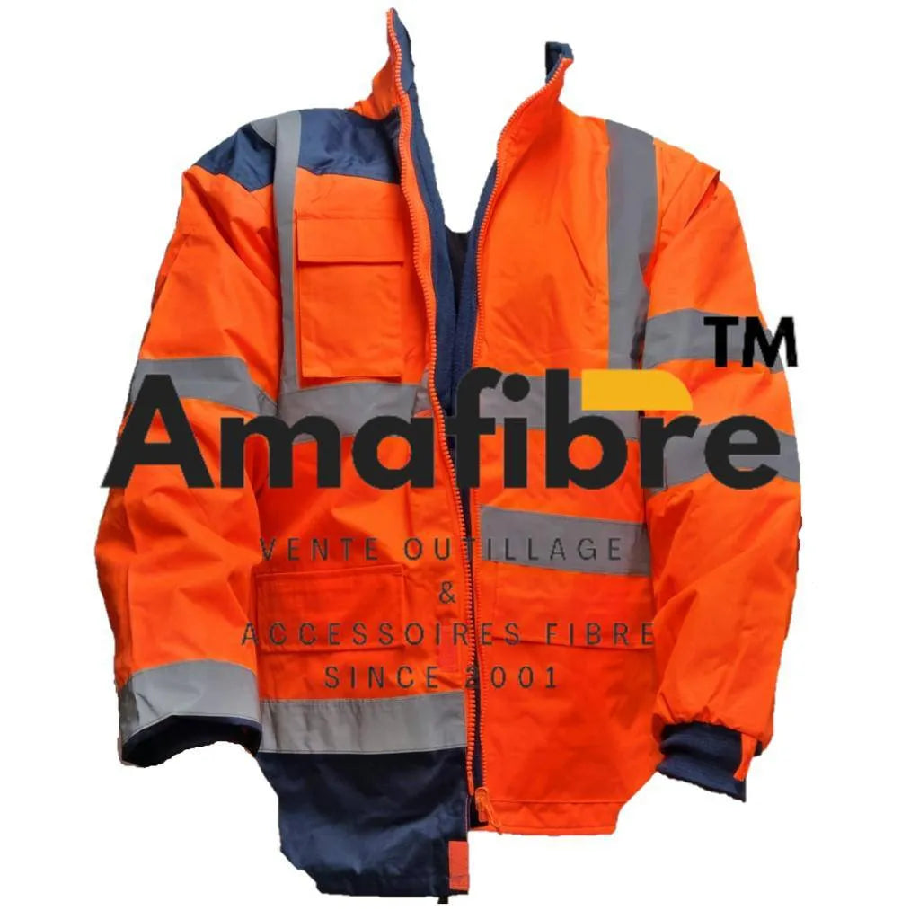 Veste SPEED | Parka 5 en 1 Haute Visibilité