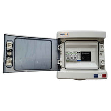 Charger l'image dans la galerie, coffret-de-protection-photovoltaique-ac-1-45kw-c20-avec-parafoudre-et-q-relay-madenr