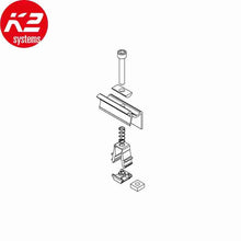 Charger l'image dans la galerie, Bride Extérieure Noire - Cadre 30-42mm K2 Systems