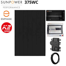 Charger l'image dans la galerie, Kit Panneau Solaire Photovoltaïque 375wc kw 6kw 9kw - SUNPOWER