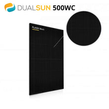 Charger l'image dans la galerie, panneau-solaire-photovoltaique-dualsun-500wc-performance-6-monocristallin-full-black