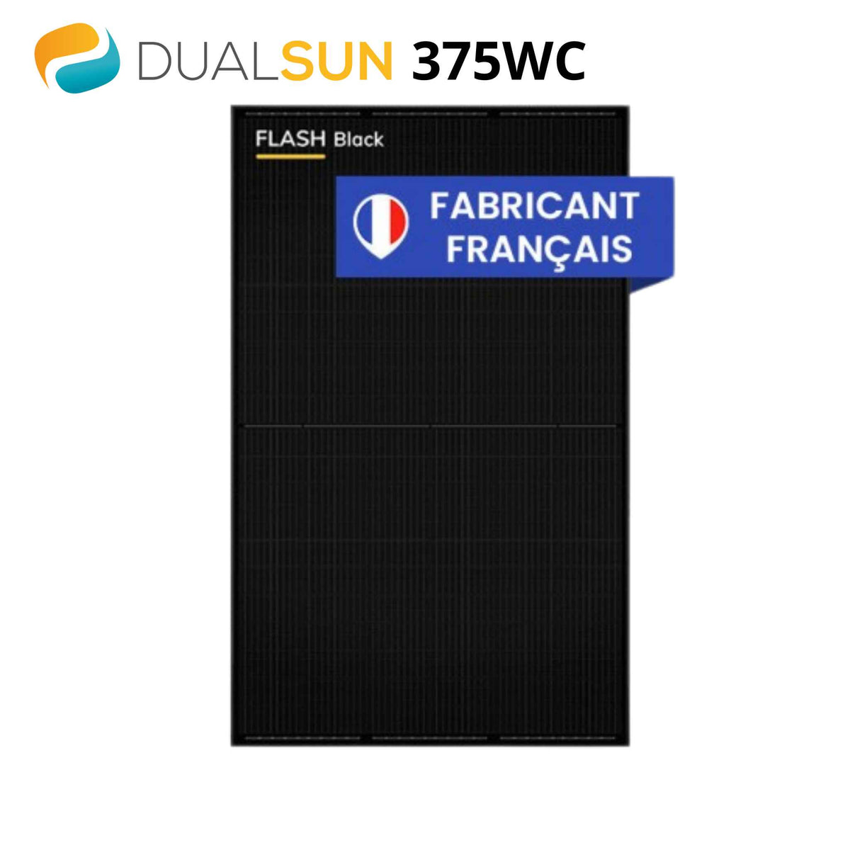 Kit solaire autoconsommation de 3000W - DualSun Half Cut Black