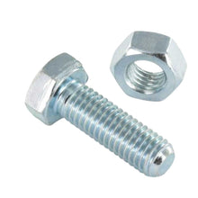 Charger l'image dans la galerie, BOULON D'ASSEMBLAGE TELECOM 1-12 BH14x30 DE REHAUSSE POUR POTEAU TELECOM COMPLET en acier galvanisé à chaud.