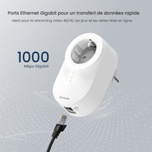 Charger l'image dans la galerie, CPL WIFI 1000Mbps AMAFIBRE fibre optique