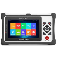 Charger l'image dans la galerie, OTDR RÉFLECTOMÈTRE FIBRE OPTIQUE OTDR Réflectomètre Fibre Optique 100km 2021 Amafibre Fournisseur outillage & accessoire fibre optique telenco viavi