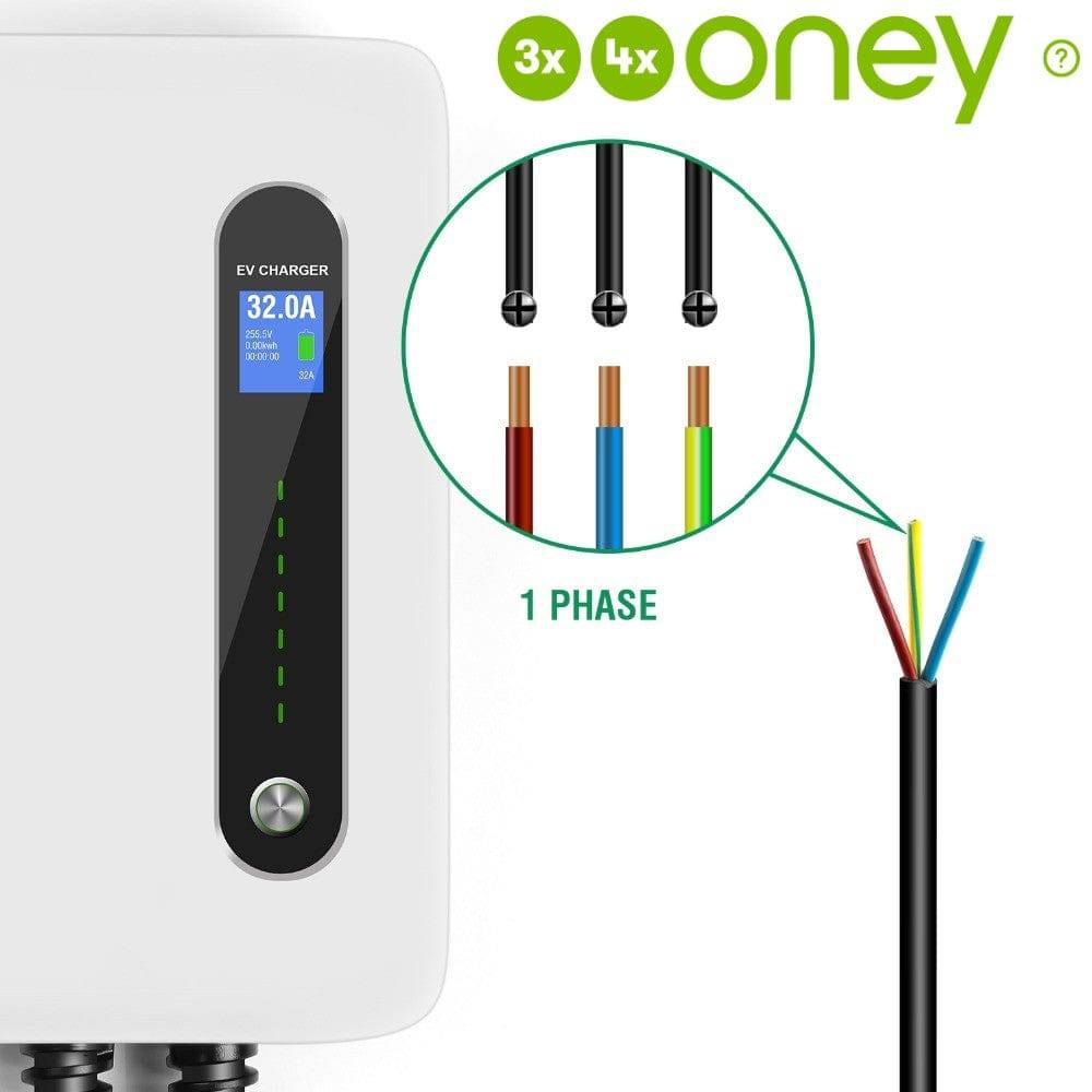 Borne de Recharge 7kw pour Véhicule Électrique 32A