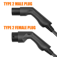 Charger l'image dans la galerie, Image du câble de chargeur électrique pour voiture, compatible avec toutes les prises de recharge de type 2.