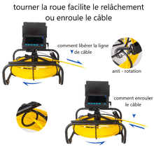 Charger l'image dans la galerie, Aiguille caméra inspection canalisation