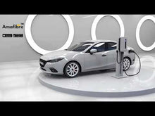 Charger et lire la vidéo dans la visionneuse de la Galerie, Borne de Recharge de Cable EV pour Véhicule Electrique Recharge EVSE de Coffre Montage Mural de Câbles de Type2-IEC62196-2 Niveau2 240V 7_6kW 32A 2022 TYPE 2