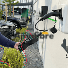 Charger l'image dans la galerie, Testeur de borne de recharge - Controleur de point IRVE EVSE-300 POUR TECHNICIEN INSTALLATEUR DE BORNE DE RECHARGE WALLBOX HAGER EVBOX SCHNEIDER KEBA LEGRAND DBT CAHOR ABB ZEPHYRE & TESTEUR TURBOTRONIC / CHAUVIN ARNOUX / FLUKE / SEFRAM / METREL / PCE INSTRUMENTS