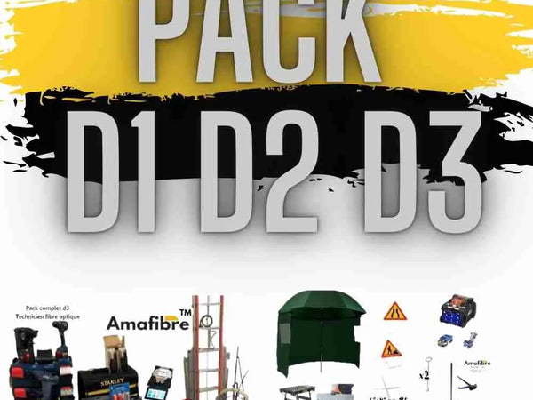 PACK Fibre Optique D3 D2 D1