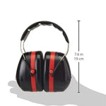 3M Peltor Optime III H540A - H54001, Casque anti bruit, Protection auditive de travail, SNR = 35 dB, Travaux de voirie, Chantiers, Aéroports, Noir, Taille unique