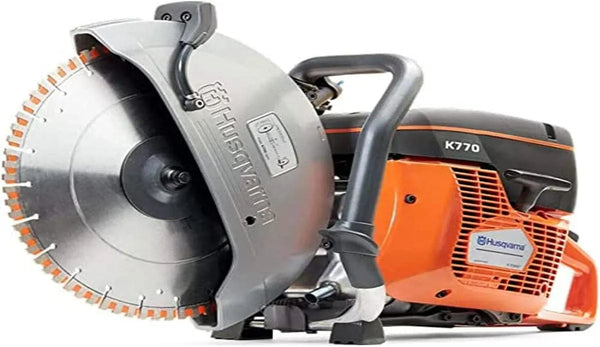 Découpeuse Thermique Husqvarna K 770 – Ø350mm, 73,5cc, 3,7kW, Pro BTP