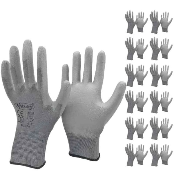 Gants de sécurité de travail 12 paires