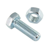 BOULON D'ASSEMBLAGE TELECOM 1-12 BH14x30 DE REHAUSSE POUR POTEAU TELECOM COMPLET en acier galvanisé à chaud.