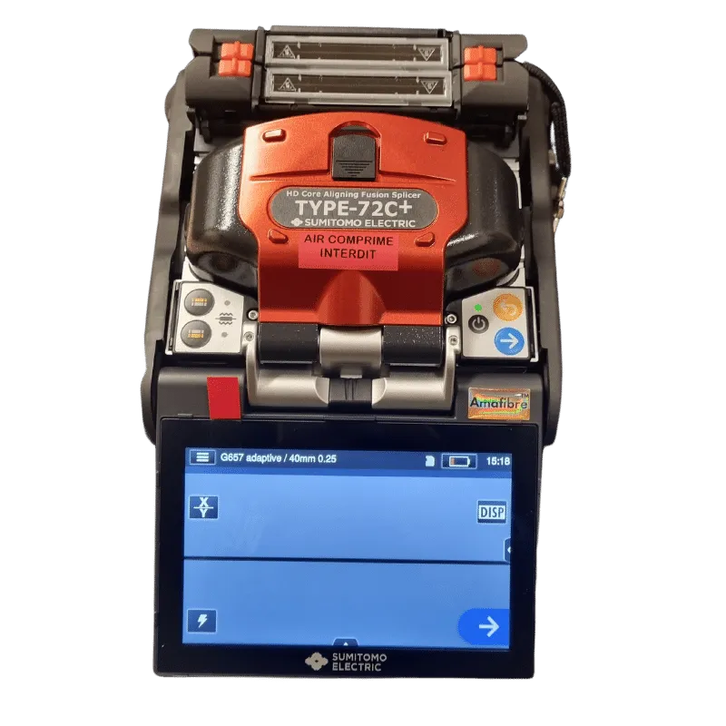 Sumitomo T72-C+ Soudeuse Fibre Optique D2 D3 D1 - AMAFIBRE