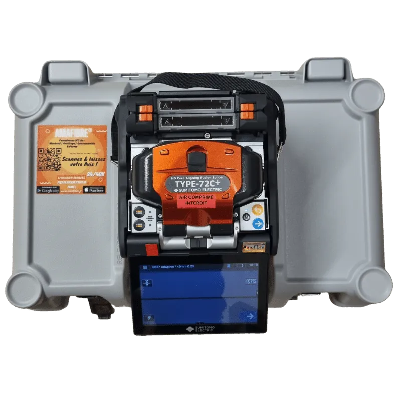 Sumitomo T72-C+ Soudeuse Fibre Optique D2 D3 D1 - AMAFIBRE