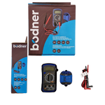 Image du testeur de prise et multimètre numérique, un outil électrique compact et portable utilisé pour mesurer la tension, le courant et la résistance. Il est facile à utiliser pour les professionnels de l’électricité et les amateurs. L’image montre le testeur de prise avec des indicateurs LED et l’écran LCD du multimètre numérique affichant les résultats de mesure.