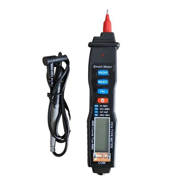 Le testeur multimètre numérique est un outil polyvalent pour mesurer la tension, le courant et la résistance. Compact et facile à utiliser, il permet des mesures précises pour les professionnels et les amateurs. Commandez notre testeur multimètre numérique pour une mesure facile et précise de la tension, du courant et de la résistance.