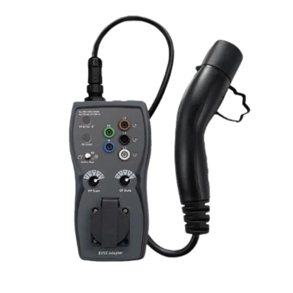 Testeur Bornes Recharge Véhicule Électrique TTEV200 | Contrôleur IRVE Qualifié QUALIFELEC