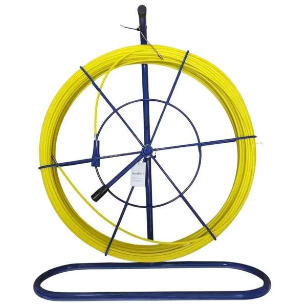 Aiguille Tire Fil 100m Fibre de Verre 6mm - Tirage Câble Professionnel