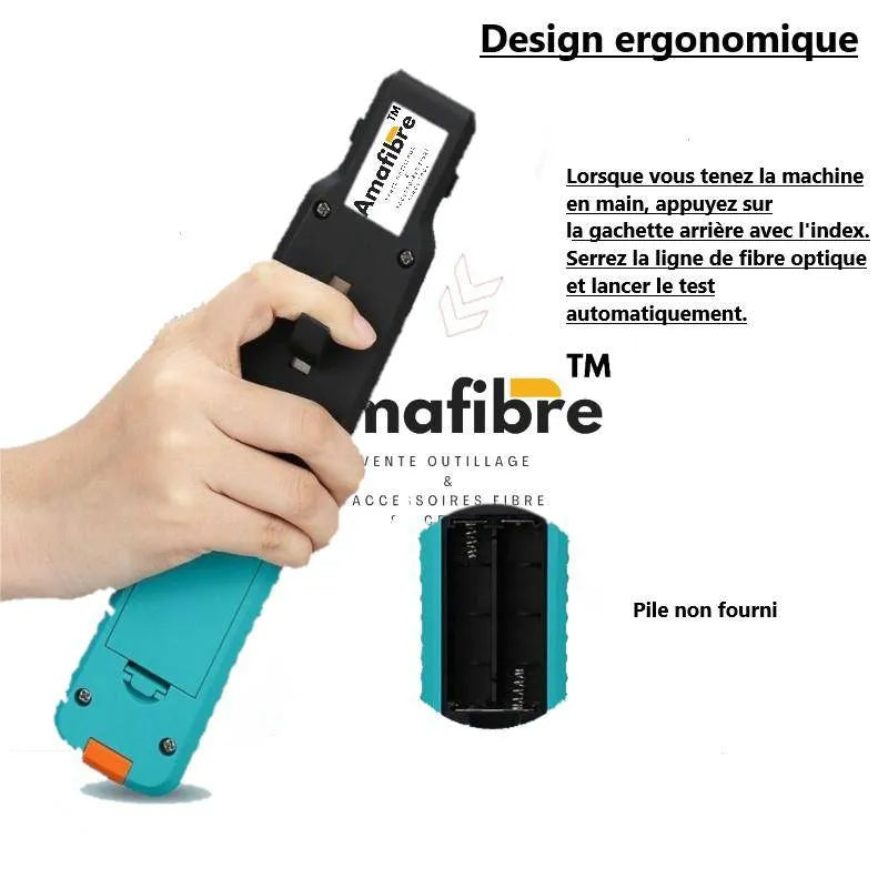 Pince Trafic Fibre Optique - Identificateur Signal Sans Déconnecter