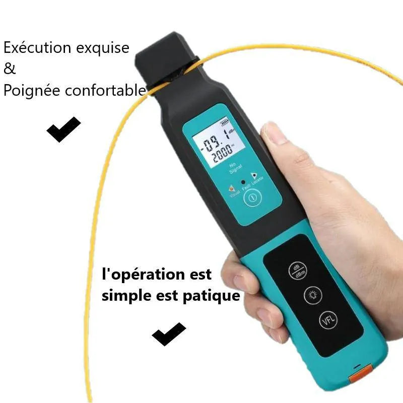 Pince Trafic Fibre Optique - Identificateur Signal Sans Déconnecter