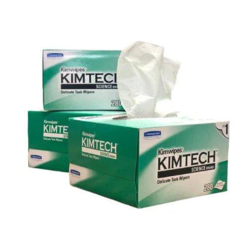 Lingette sèche pour fibre optique - Boîte de 280 KIMTECH