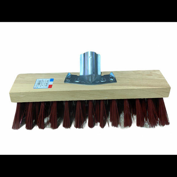 BALAIS CANTONNIER PVC 32cm - Balai professionnel résistant pour extérieur