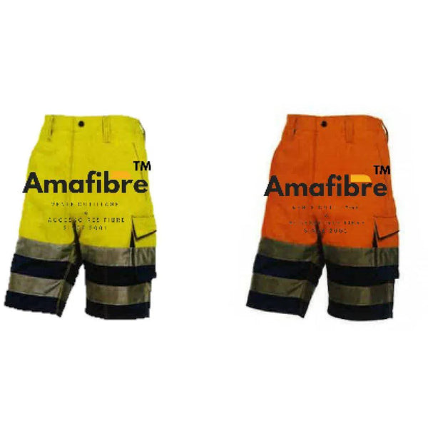 Bermuda de travail fluo