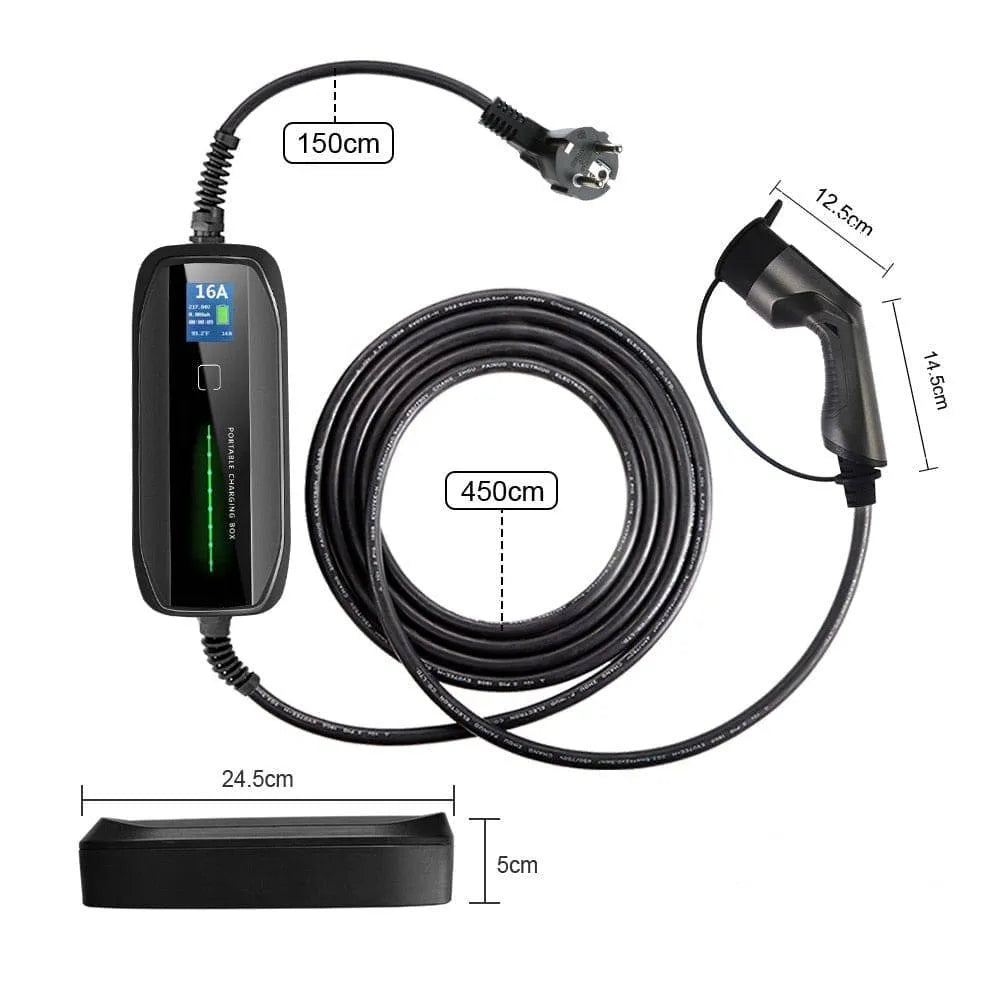 Chargeur Voiture Électrique Type2 6M