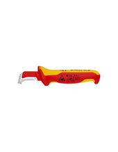 Charger l&#39;image dans la galerie, COUTEAU AVEC GUIDAGE ISOLE 1000V KNIPEX - Spécialisé pour Coupe-Tube Sans Copeaux
