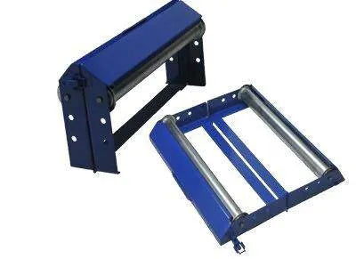 Dérouleur monobloc pliant d'Amafibre avec une capacité de charge de 200kg, idéal pour les travaux de tirage de câbles en fibre optique ou électrique, compact et facile à transporter.