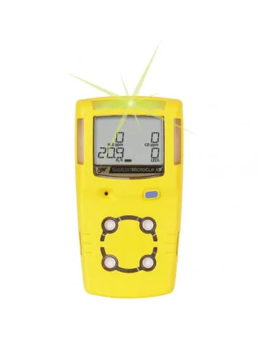 DETECTEUR DE GAZ 4 GAZ MICROCLIP XL HONEYWELL - H2S, O2, CO, Gaz Combustibles
