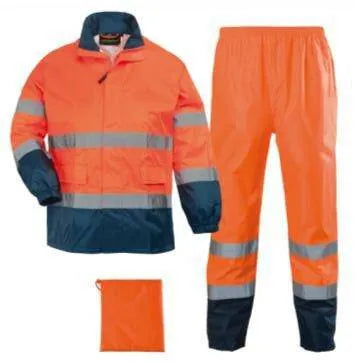 Ensemble de Pluie Haute Visibilité