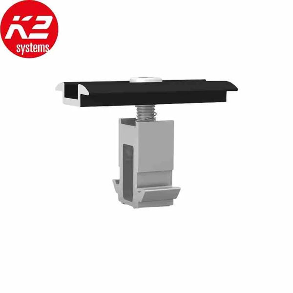 BRIDE INTERMÉDIAIRE NOIRE POUR MINIRAIL OU DOME 6.10/XPRESS - CADRE 30-50MM - K2 SYSTEMS