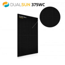 Charger l&#39;image dans la galerie, panneau-solaire-photovoltaique-dualsun-flash-375w-full-black

