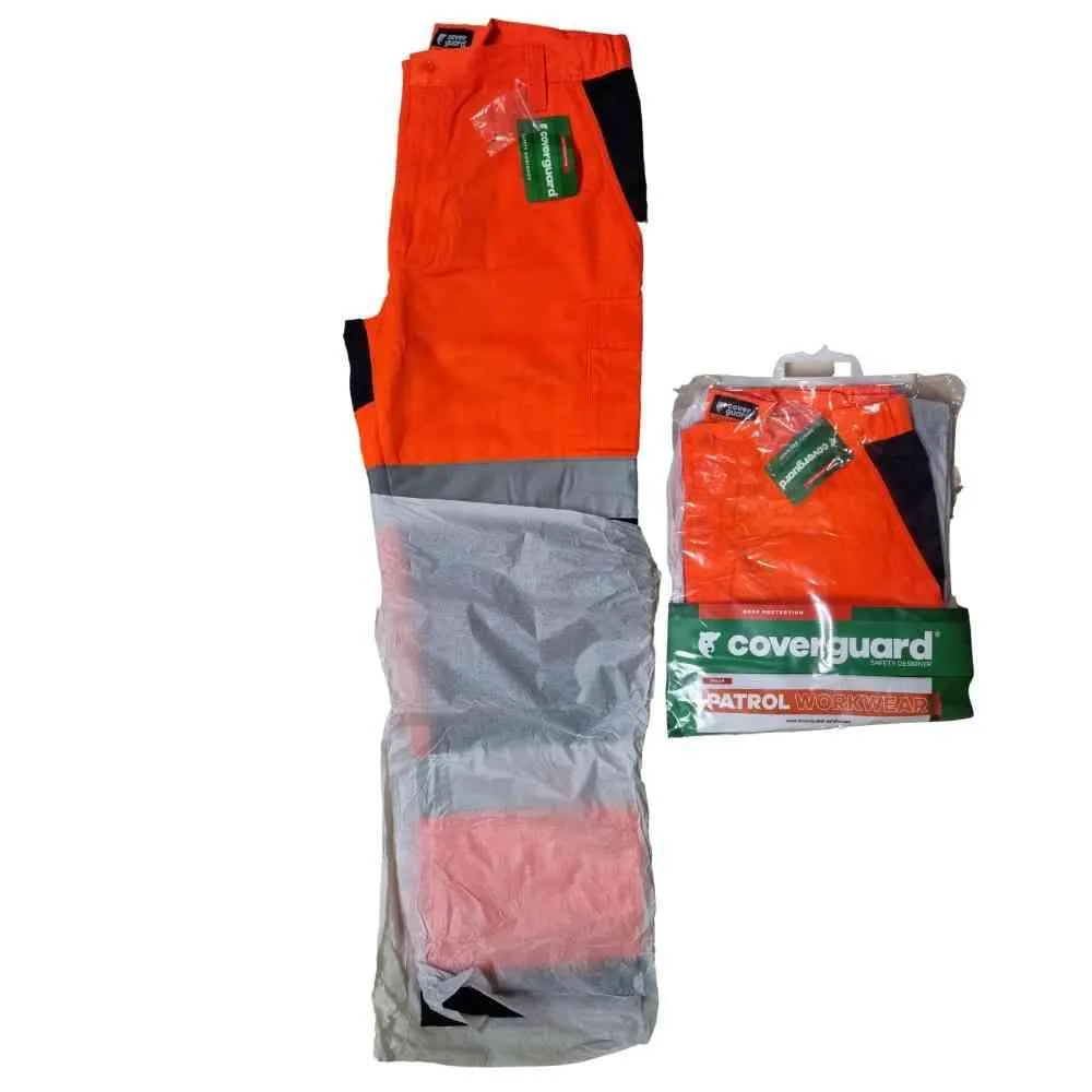 Pantalon Haute Visibilité Orange - Chantier Professionnel EN 20471