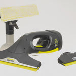 Kärcher WV 2 Black Edition – Nettoyeur de Vitres Sans Fil, 35 min d’Autonomie, 2 Raclettes