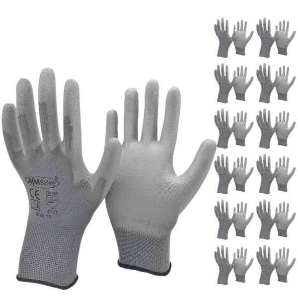 Gants de sécurité de travail 12 paires